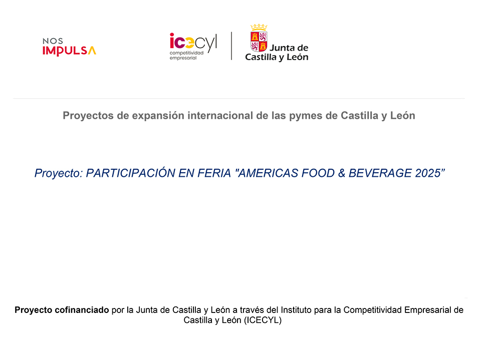 PARTICIPACIÓN EN FERIA "AMERICAS FOOD & BEVERAGE 2025”